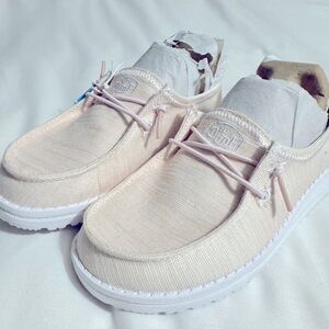 Little pink Hey Dude Youth Size 2/3